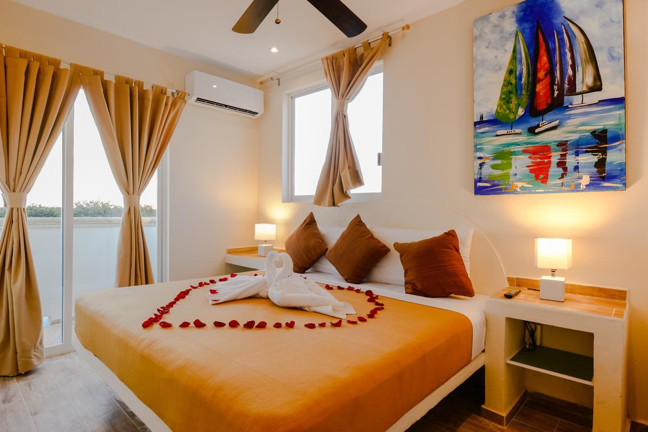 Condo Casa Del Arbol Плая дел Кармен Екстериор снимка