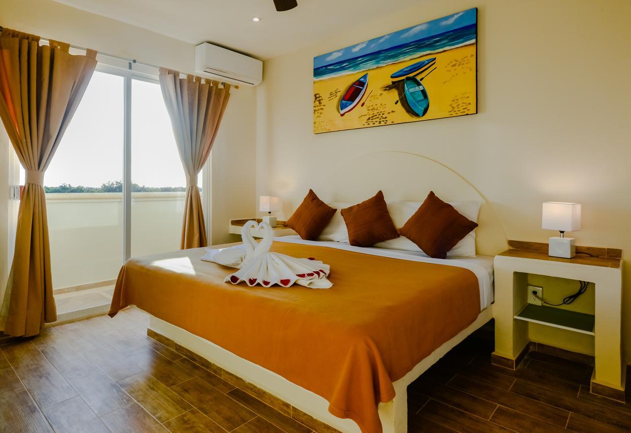 Condo Casa Del Arbol Плая дел Кармен Екстериор снимка