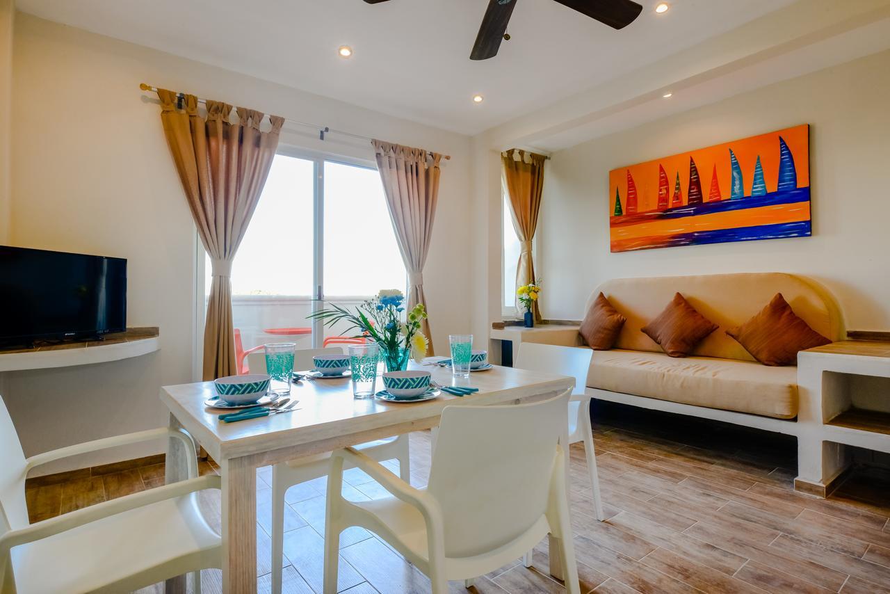 Condo Casa Del Arbol Плая дел Кармен Екстериор снимка