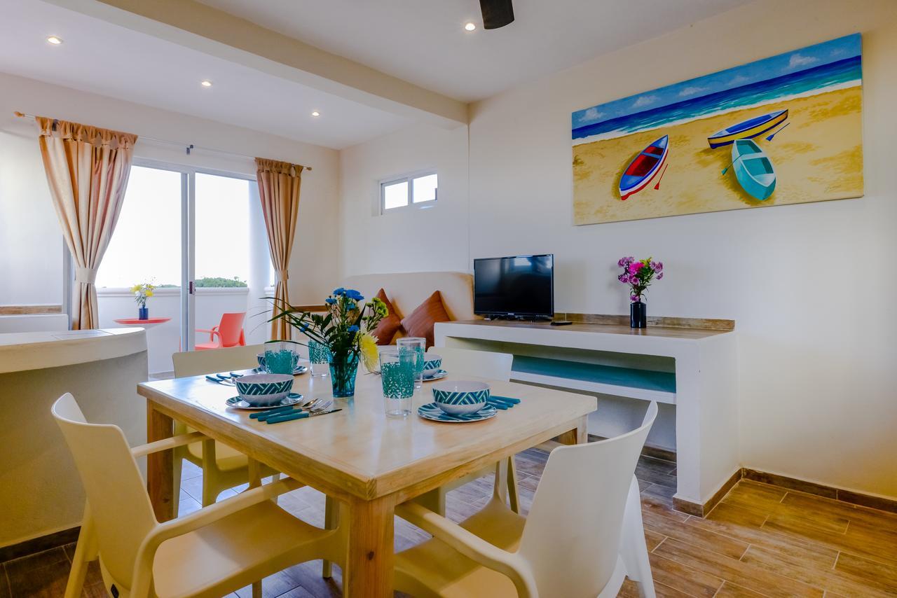 Condo Casa Del Arbol Плая дел Кармен Екстериор снимка