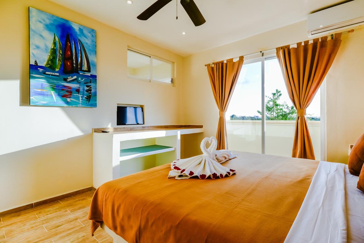Condo Casa Del Arbol Плая дел Кармен Екстериор снимка