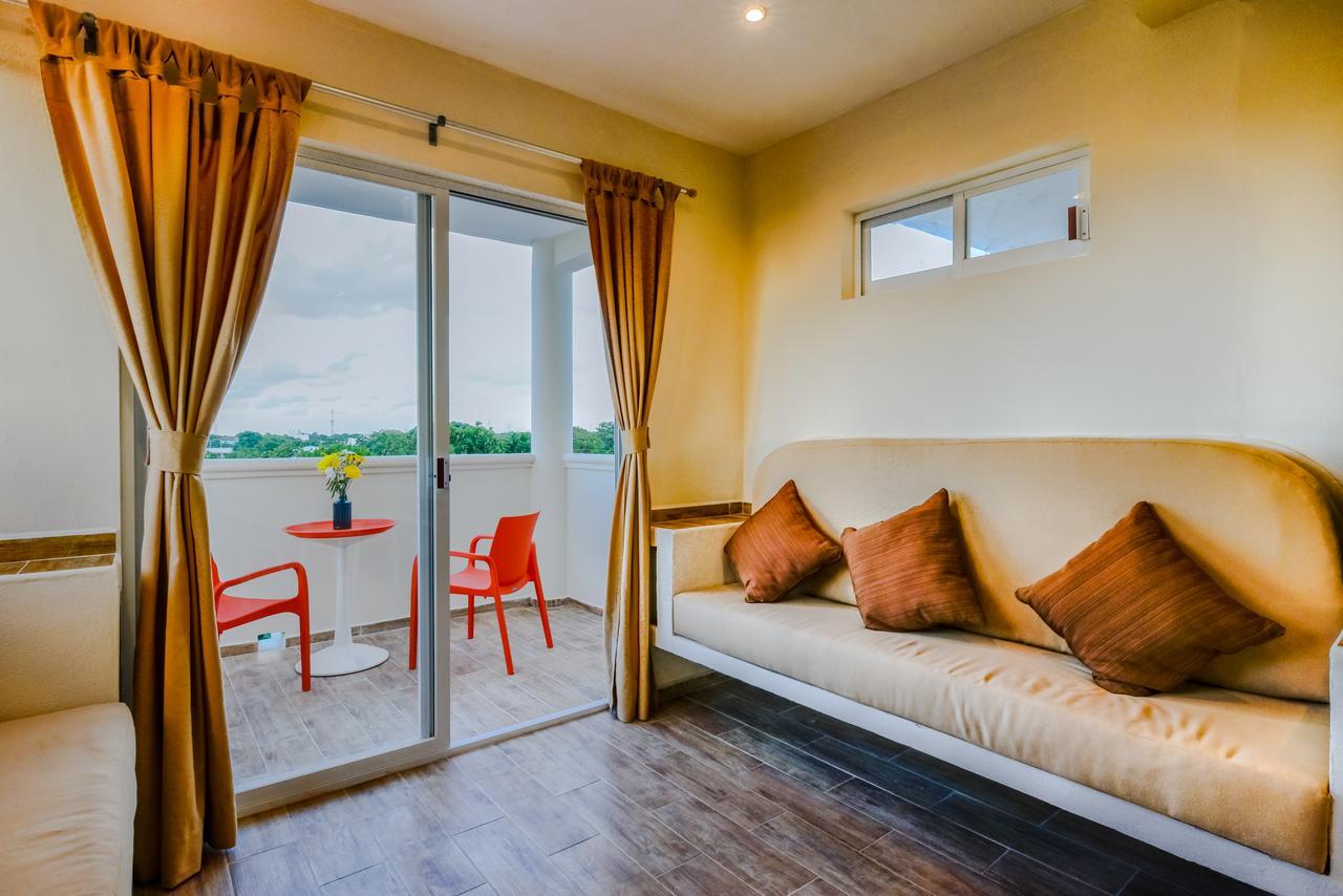 Condo Casa Del Arbol Плая дел Кармен Екстериор снимка