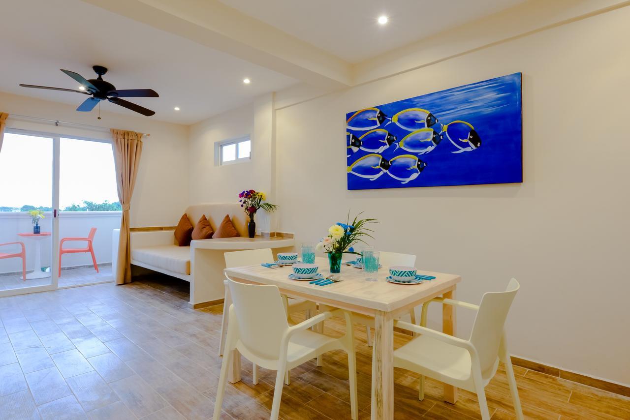 Condo Casa Del Arbol Плая дел Кармен Екстериор снимка